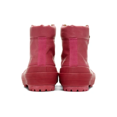 Shop Jacquemus Pink 'les Meuniers Hautes' Boots