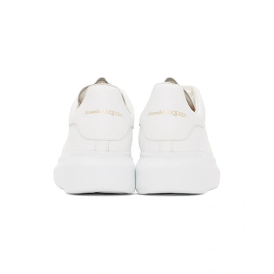 Shop Alexander Mcqueen White Oversized Sneakers In 9000 White
