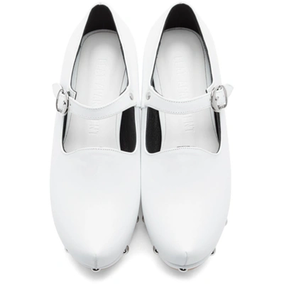 FLAT APARTMENT 白色玛丽珍厚底鞋