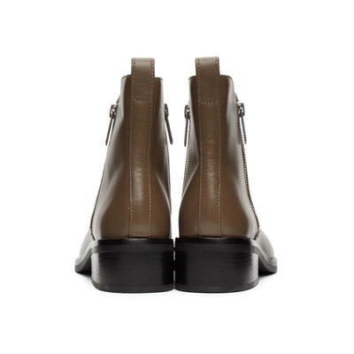 Shop 3.1 Phillip Lim / フィリップ リム Taupe Alexa Ankle Boots In Ta265 Taupe
