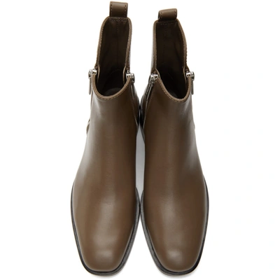Shop 3.1 Phillip Lim / フィリップ リム Taupe Alexa Ankle Boots In Ta265 Taupe