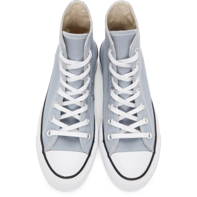 Converse Grey Chuck Taylor All Star Lift High Sneakers In Obsidian |  ModeSens