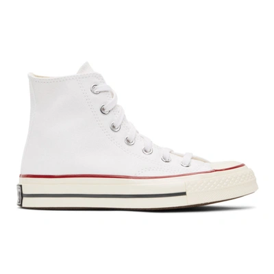 Shop Converse White Chuck 70 High Sneakers In White/garne