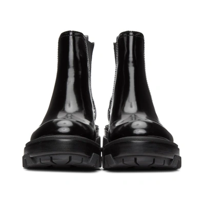 Shop Rag & Bone Black Leather Shaye Boots