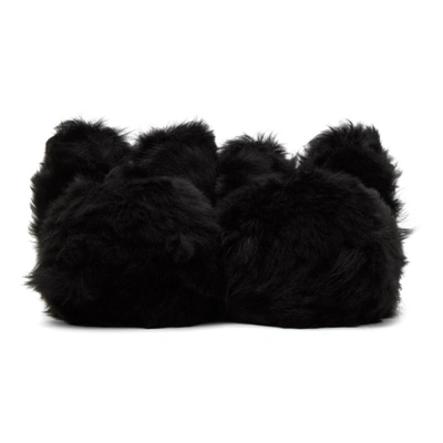 Shop Vetements Black Hug Me Bear Sandals