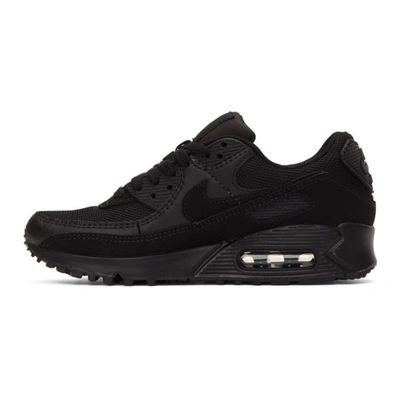 Shop Nike Black Air Max 90 Sneakers In 002 Black