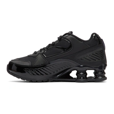 Nike Beige Shox Enigma 9000 Trainers In 001 Black | ModeSens