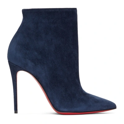 CHRISTIAN LOUBOUTIN Eloise 100 suede ankle boots