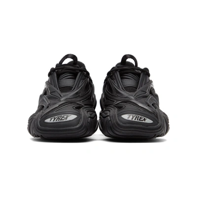 Shop Balenciaga Black Tyrex Sneakers In 1000 Black