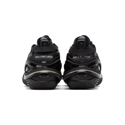 Shop Balenciaga Black Tyrex Sneakers In 1000 Black
