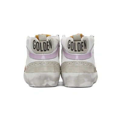 Shop Golden Goose Ssense Exclusive White & Grey Mid Star Sneakers