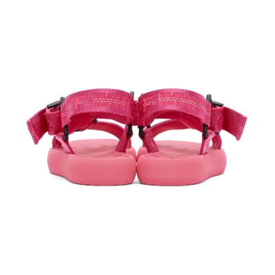 Shop Off-white Pink Trek Sandals
