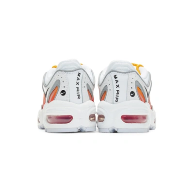 Shop Nike White & Orange Air Max Tailwind Iv Nrg Sneakers In 100 White