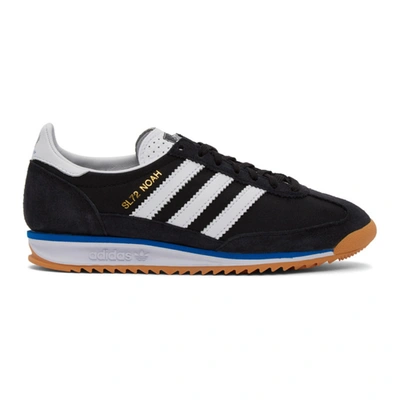 Shop Noah Black Adidas Originals Edition Sl 72 Sneakers