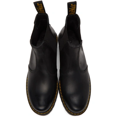 DR. MARTENS 黑色 ROMETTY 厚底踝靴