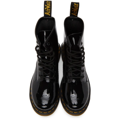 Shop Dr. Martens' Black Patent 1460 Boots