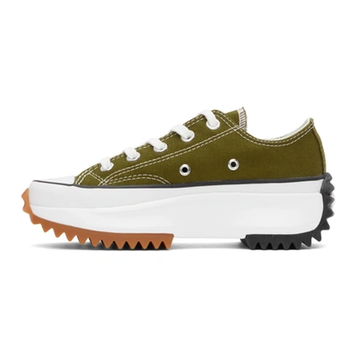 Shop Converse Green Run Star Hike Sneakers