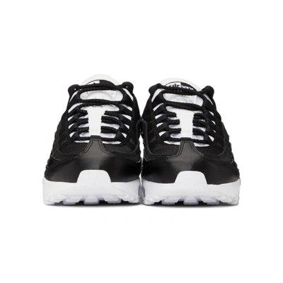 Shop Nike Black & White Air Max 95 Sneakers In 001 Blk/wh