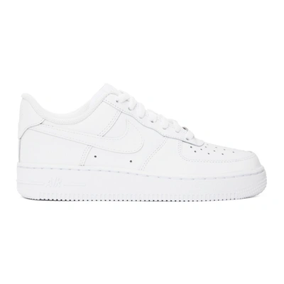 Shop Nike White Air Force 1 '07 Sneakers In 112 White