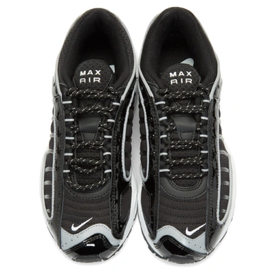 Shop Nike Black & White Air Max Tailwind Iv Nrg Sneakers In 001 Black