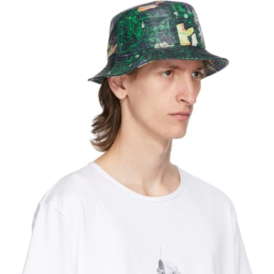 Shop Goodfight Green Camp Craft Bucket Hat In Cc Camo