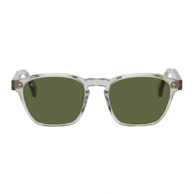 Shop Raen Grey Aren Sunglasses In S110 Transp