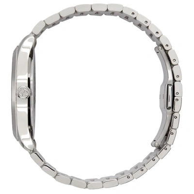 Shop Gucci Silver Bee G-timeless Watch