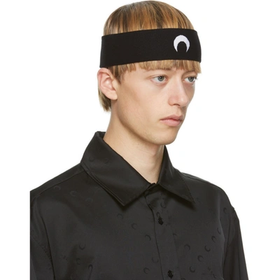 Shop Marine Serre Black Moon Headband