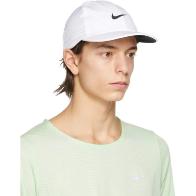 Shop Nike White Court Advantage Tennis Cap In 100 White