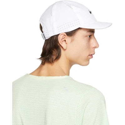 Shop Nike White Court Advantage Tennis Cap In 100 White