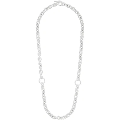Shop All Blues Silver Polished Triple Necklace