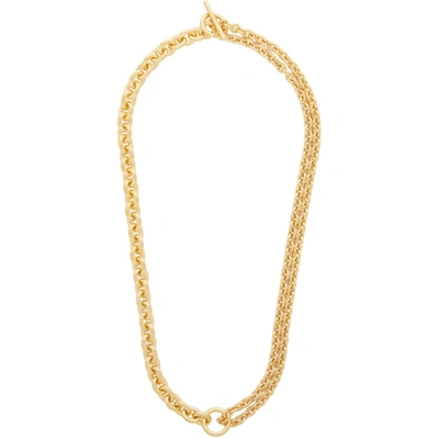 Shop All Blues Gold Polished Double Necklace