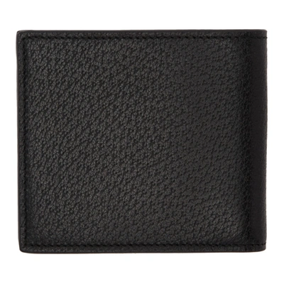 Shop Gucci Black Animalier Bee Wallet In 1000 Black