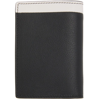 Shop Alexander Mcqueen Ssense Exclusive Black Pocket Organizer Bifold Wallet In 1098 Black/