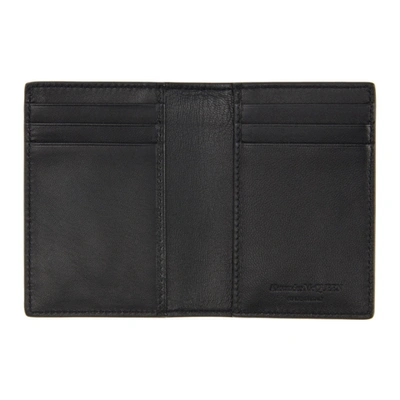 Shop Alexander Mcqueen Ssense Exclusive Black Pocket Organizer Bifold Wallet In 1098 Black/