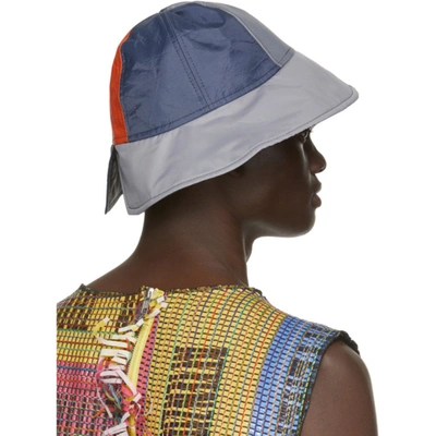 Shop Bethany Williams Multicolor Recycled Tent Hat