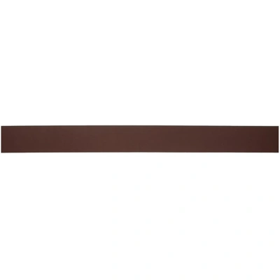 Shop Ps By Paul Smith Brown Classic Belt In Brown 66