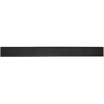 Shop Moschino Black & White Fantasy Print Belt In A5555 Black