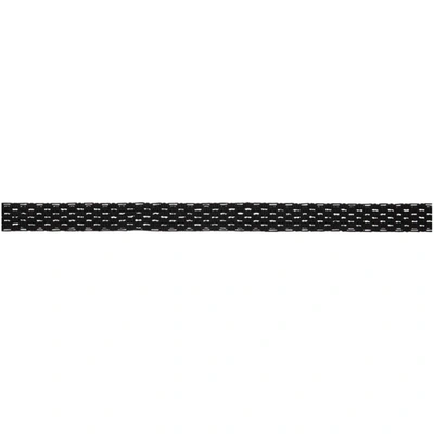 Shop Bottega Veneta Black Macramé Belt In 1229-black-