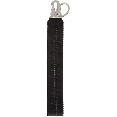 Shop Off-white Black Classic Industrial Keychain In Black Blac