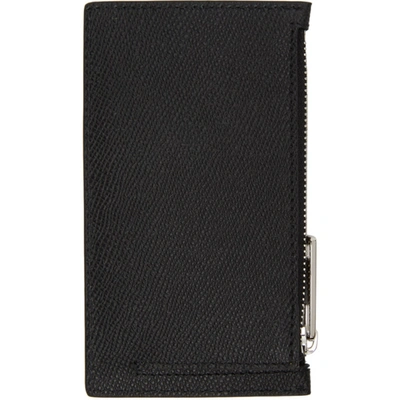 Shop Givenchy Black Eros Zipped Card Holder In 003-black/y