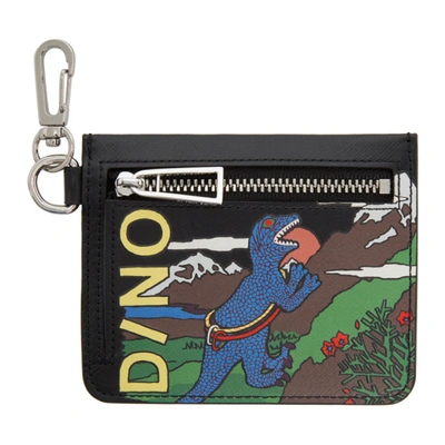 Shop Ps By Paul Smith Multicolor Dino Zip Wallet In Multi Pr
