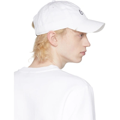 Shop Nike White Essential Swoosh Heritage 86 Cap In 100 White