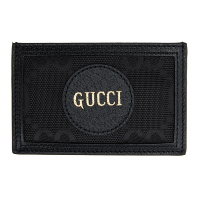 Shop Gucci Black Off The Grid Card Holder In 1000 Black