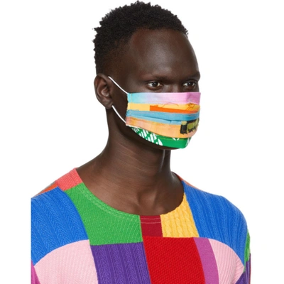 Shop Agr Ssense Exclusive Multicolor Patchwork Face Mask