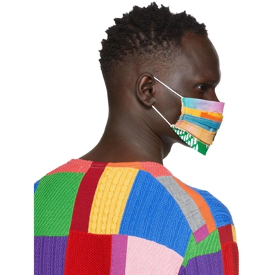 Shop Agr Ssense Exclusive Multicolor Patchwork Face Mask