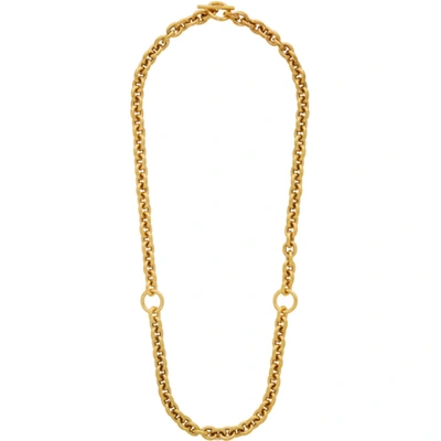 Shop All Blues Gold Polished Triple Necklace