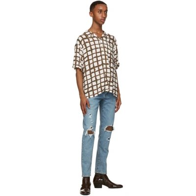 EMANUELE BICOCCHI 银色 Y 形钩针编织项链