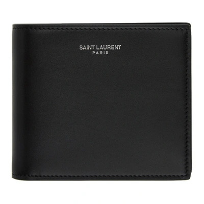 Shop Saint Laurent Black Soho Wallet In 1000 Nero