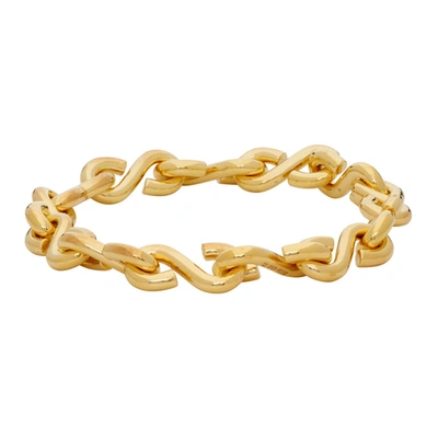 Shop All Blues Gold Polished S Bracelet